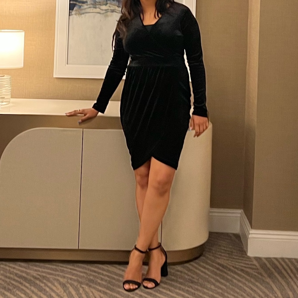 Black coctail dress